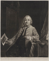 KG 07295
<br/>
Portret van Simon Fokke
<br/>
<em>Greenwood, John (1727-1792)</em>